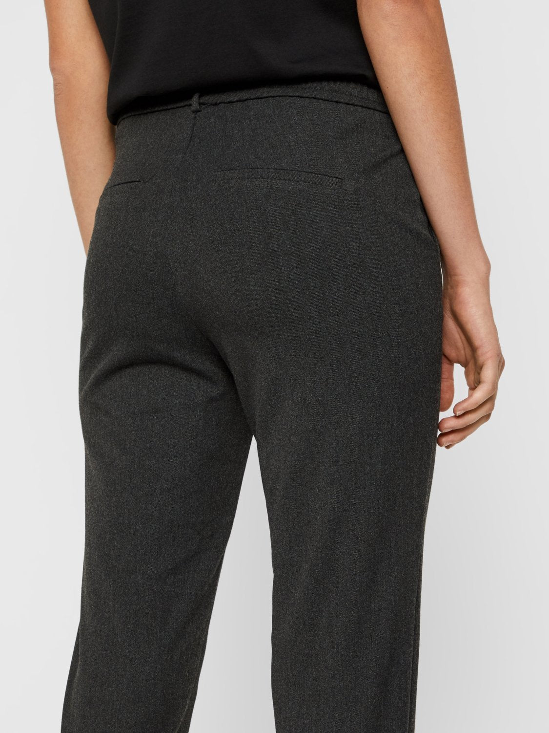 VMMAYA Pants - dark grey melange - VERO MODA & VILA Bergvik
